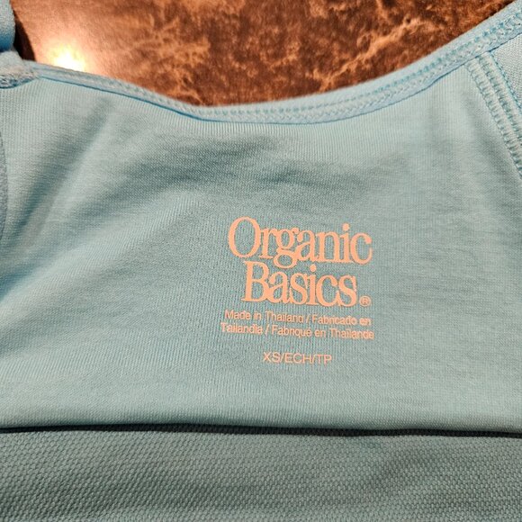 Organic Basics Smooth Padded Bra, Sky Blue, XS - Picture 5 of 5